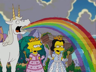 Rainbow Simpsons Rainbow Simpsons