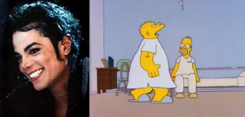 Michael Jackson Simpsons