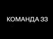 Команда 33