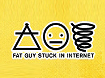 Толстяк, попавший в интернет