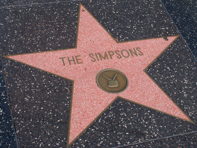 simpsons hollywood