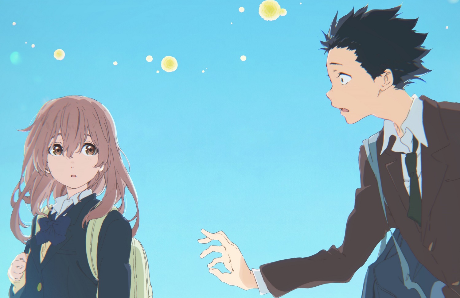 Кадр из A Silent Voice / Kyoto Animation. 