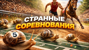 Как быстро ползают улитки? Топ-10 самых странных соревнований в мире
